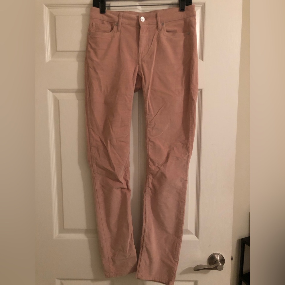 Calvin Klein stretch corduroy skinny pants, EUC, like new